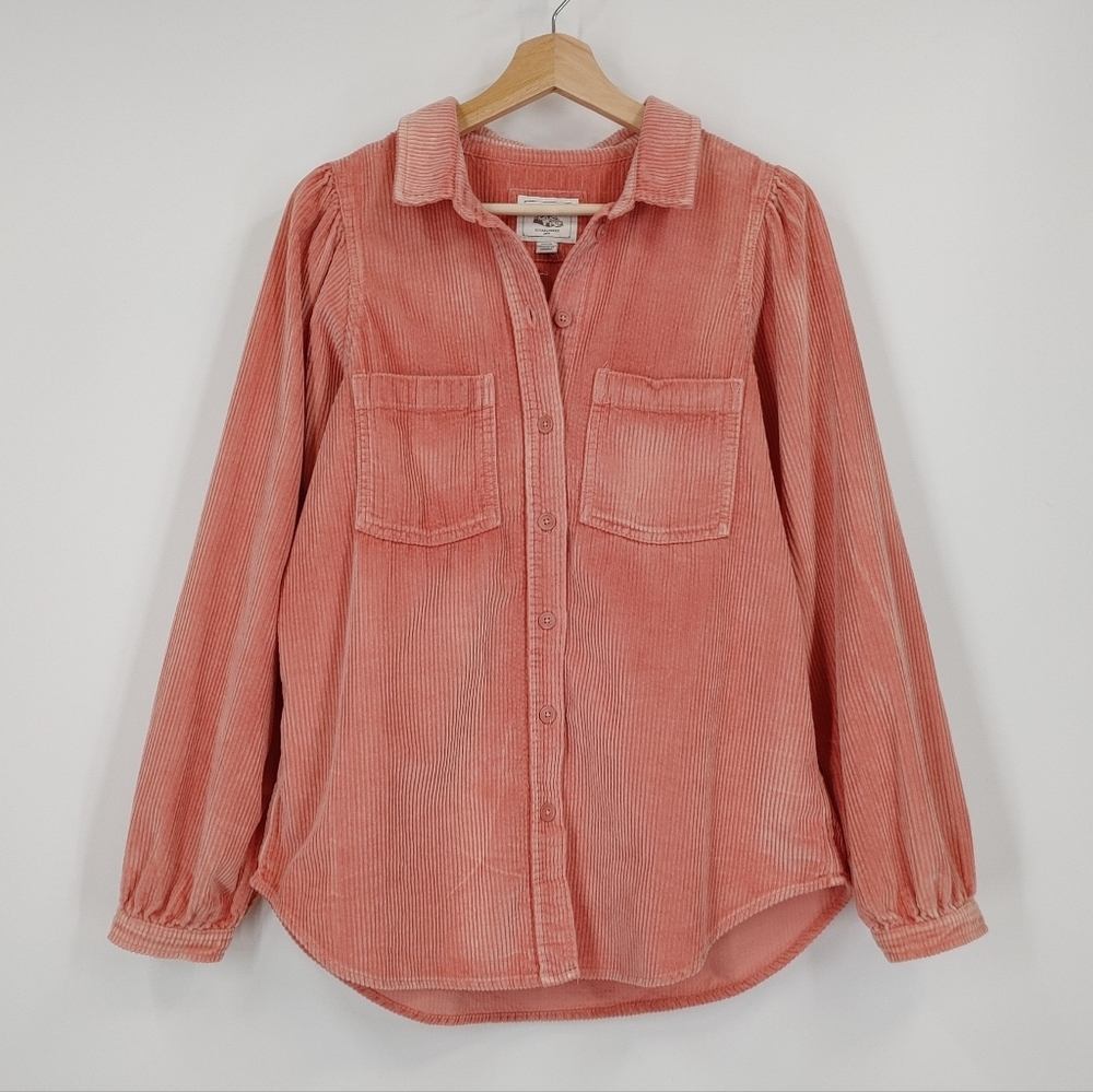 American Eagle Corduroy Button Down Shirt